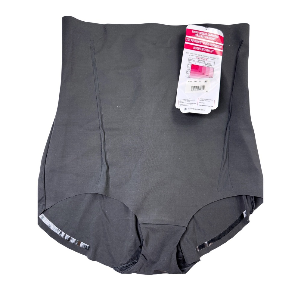 Maidenform Flexees Sculpt Ultra Firm High Waist Brief Black 3XL‎ FLS094 NWT